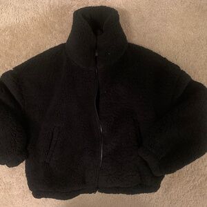 Goods for Life cozy black jacket Kohls juniors small NWT
